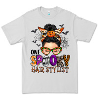 Dove Grey one spooky hair stylist Premium Tee - BarkalooDesign