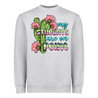 Heather Grey my students are on point Heavyweight Sweatshirt - BundleAndBundleShop