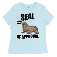 Baby Blue Seal nice Of Approval Ladies Tee - Bettercallsaul