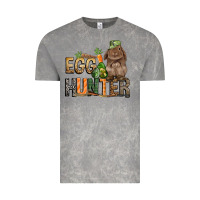 Cloud Rock Egg hunter with rabbit Easter Day Vintage Tee - HowdyJamesFarm