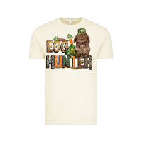 Vintage Arctic Egg hunter with rabbit Easter Day Vintage Tee - HowdyJamesFarm