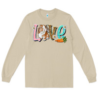 Mushroom Love Easter Rabbit Easter Day Long Sleeve Tee - HowdyJamesFarm