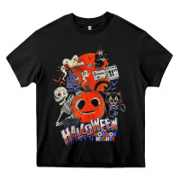 Black Lil Boo Halloween Horror Nights Every Is October 31St Heavy Core Tee - minhPixels