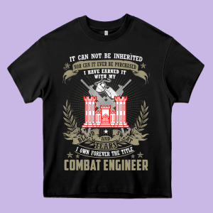 Combat Engineer  , It Can Not Be Inherited Or Purchase Heavy Core Tee Designed By Minhpixels
