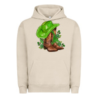 Pigment French Oak green  cowgirl and roses Urban Hoodie - AdoDesignShop