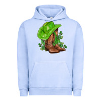 Pigment Grape Ice green  cowgirl and roses Urban Hoodie - AdoDesignShop