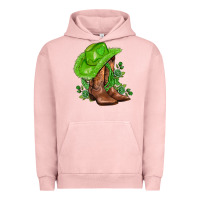 Pigment Salmon green  cowgirl and roses Urban Hoodie - AdoDesignShop