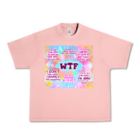 Salmon sarcastic wtf Urban Heavy Tee - TumblerDesignByShophia