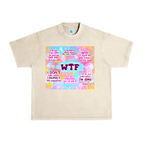Sandshell sarcastic wtf Urban Heavy Tee - TumblerDesignByShophia