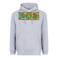 Heather Grey love fall Heavyweight Hoodie - Artiststas