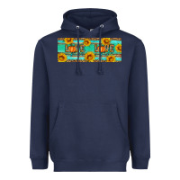 Navy love fall Heavyweight Hoodie - Artiststas