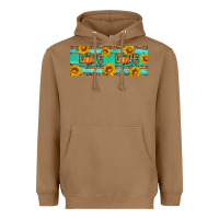 Toasted Coconut love fall Heavyweight Hoodie - Artiststas
