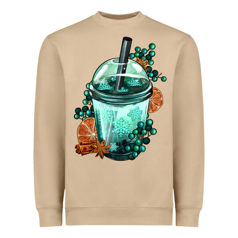Winter Bobba Cup Heavyweight Sweatshirt by FaDigitalArtStudio | Teevron