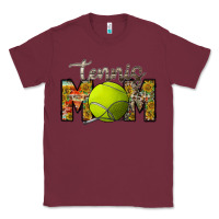 Burgundy tennis mom Classic Tee - RacoonDesign