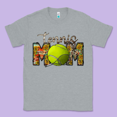 Tennis Mom Classic Tee Designed By Racoondesign