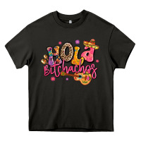 Asphalt hola bitchachos mexico cinco de mayo Heavy Core Tee - LillyAllenDesigns