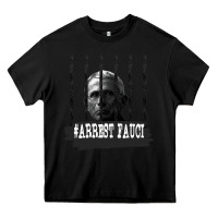 Black Arrest Fauci Essential Heavy Core Tee - minhPixels