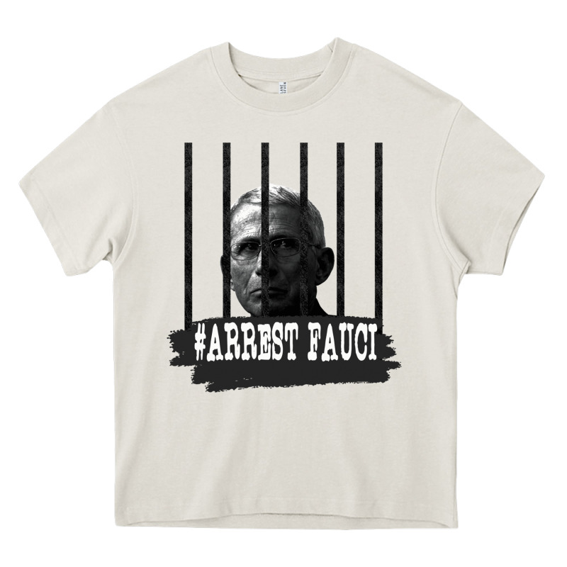 Arrest Fauci Essential Heavy Core Tee by minhPixels | Teevron