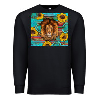Black western lion tumbler Premium Sweatshirt - Artiststas