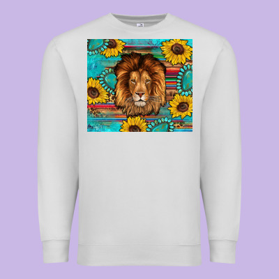Western Lion Tumbler Premium Sweatshirt Designed By Artiststas