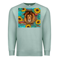 Seafoam western lion tumbler Premium Sweatshirt - Artiststas