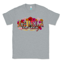 Heather Grey Abuela Our Lady Classic Tee - texasbilliewilder