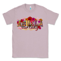 Lilac Abuela Our Lady Classic Tee - texasbilliewilder