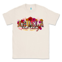 Natural Abuela Our Lady Classic Tee - texasbilliewilder