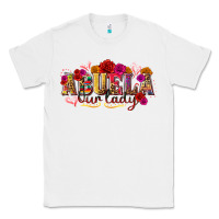 White Abuela Our Lady Classic Tee - texasbilliewilder