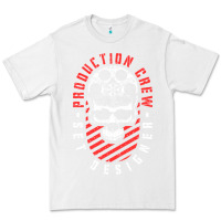White Production Crew Set Designer Movie Film Halloween Skull Premium Tee - minhPixels