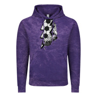 Cloud Purple Lightning bolt Soccer Vintage Hoodie - HowdyJamesFarm