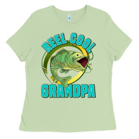 Matcha reel cool grandpa Ladies Tee - Jasminsmagicworld