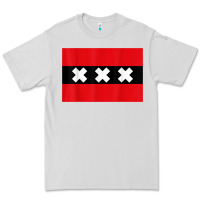 Dove Grey amsterdam flag souvenir heritage travel gift t shirt Premium Tee - minhPixels