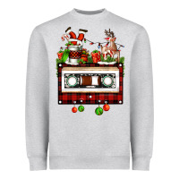 Christmas Cassette Heavyweight Sweatshirt | Teevron