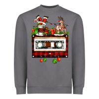 Storm christmas cassette Heavyweight Sweatshirt - FaDigitalArtStudio