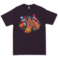 Plum America afro girl sneakers Premium Tee - RanaPortraitStore