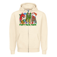 Sandshell Christmas CNA Zipper Hoodie - CowhideDigitalArt
