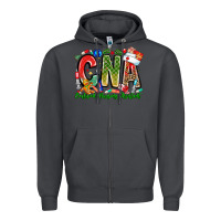 Smoke Christmas CNA Zipper Hoodie - CowhideDigitalArt