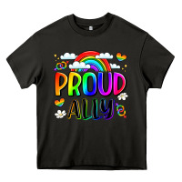 Asphalt proud ally Heavy Core Tee - LillyAllenDesigns