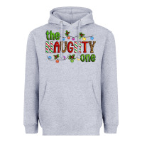 The Naughty One Christmas Heavyweight Hoodie | Teevron