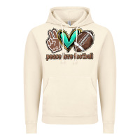 Vintage Artic Peace love football Vintage Hoodie - HowdyJamesFarm