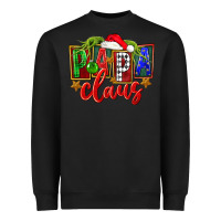 Black Christmas papa claus Heavyweight Sweatshirt - FaDigitalArtStudio