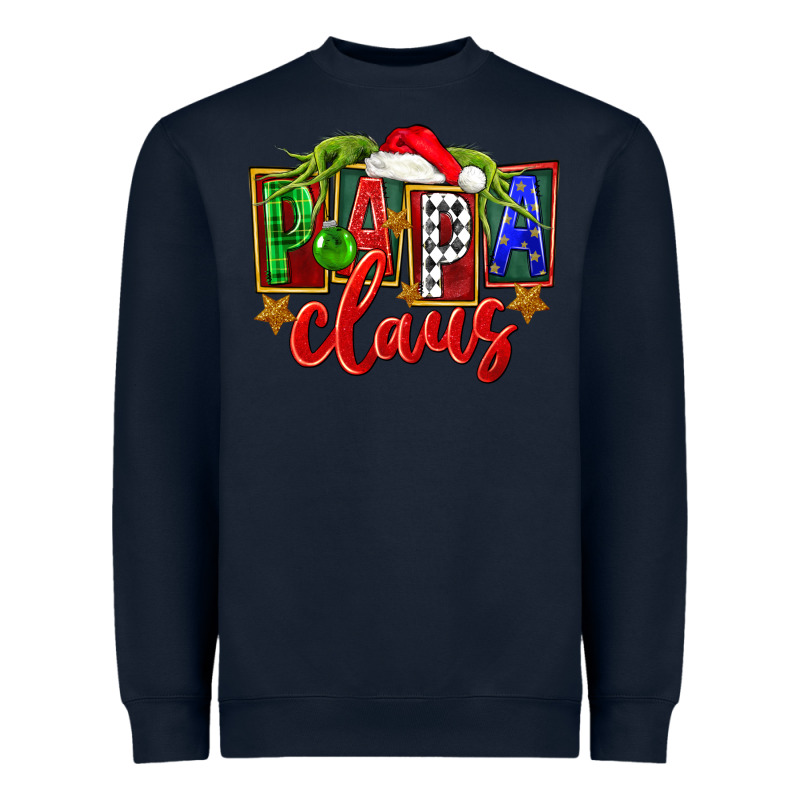 Christmas Papa Claus Heavyweight Sweatshirt by FaDigitalArtStudio | Teevron