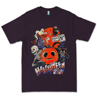 Plum Lil Boo Halloween Horror Nights Every Is October 31St Premium Tee - minhPixels
