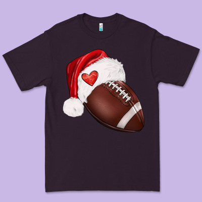 Christmas Sports Premium Tee Designed By Barkaloodesign