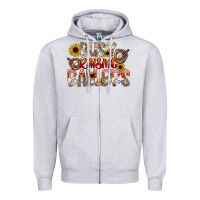 Heather Grey Busy Raising Ballers Zipper Hoodie - CowhideDigitalArt