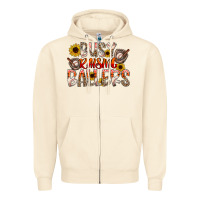 Sandshell Busy Raising Ballers Zipper Hoodie - CowhideDigitalArt