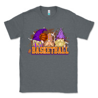 Charcoal Heather Basketball gnomes Classic Tee - NancyCooperArtShop