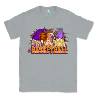 Heather Grey Basketball gnomes Classic Tee - NancyCooperArtShop