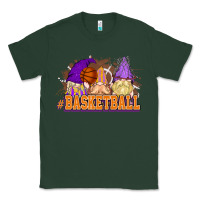 Sports Green Basketball gnomes Classic Tee - NancyCooperArtShop